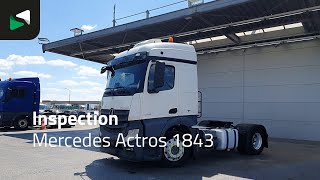 بيع السيارات القاطرة Mercedes-Benz Actros 1843 4X2 StreamSpace Retarder ADR Standklima - صورة 4 | Autoline SA السيارات القاطرة Mercedes-Benz Actros 1843 4X2 StreamSpace Retarder ADR Standklima | صورة 4 - Autoline