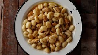 #Ñoquis Tapamanía con #mejillones a la provenzal