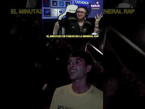 RODRIGO QUESADA REACCIONA AL MINUTAZO DE FABIUKI EN LA NACIONAL DE GENERAL RAP