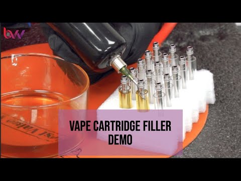 BVV Vape Cartridge Filler Demo