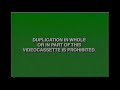 Walt Disney Home Video Warning Screen 1997 2000 Canadian Version Extended