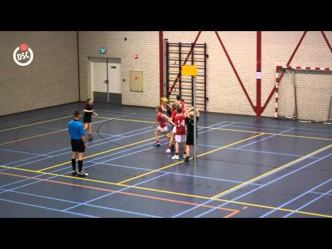 Korfbal D1 : DSC - Merwede in Sliedrecht