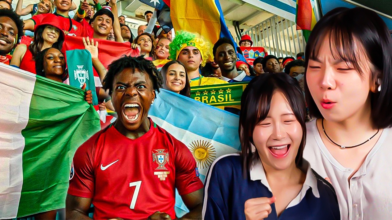 Korean Girls React To ISHOWSPEED - WORLD CUP (Champions) | 𝙊𝙎𝙎𝘾