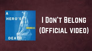 Fontaines D.C. - I Don&#39;t Belong (Lyrics)