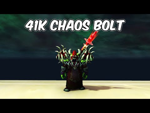 41K Chaos Bolt - 9.2.5 Destruction Warlock PvP - WoW Shadowlands PvP