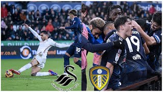 INSANE ENDING TO A 7 GOAL THRILLER! Swansea City 3-4 Leeds United