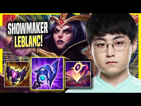 SHOWMAKER IS SO CLEAN WITH LEBLANC! - DK ShowMaker Plays Leblanc MID vs Vex! | Season 2022