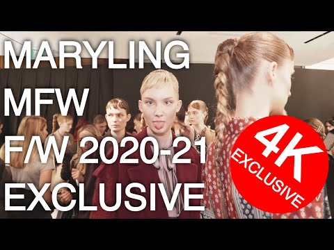 MARYLING | FALL WINTER 2020 - 2021 | EXCLUSIVE BACKSTAGE + RUNWAY SHOW |