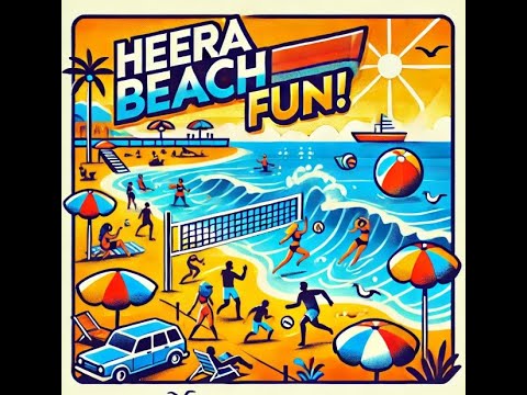 Heera Beach Adventures: Sun, Sand & Nonstop Fun! 🌊🏖️😎