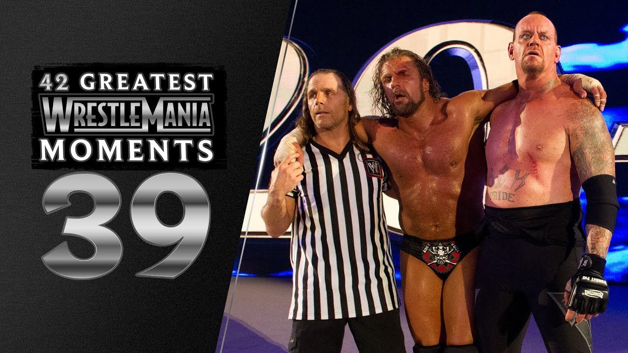 Undertaker, Triple H and HBK end an era | WrestleMania XXVIII: 42 Greatest WrestleMania Moments