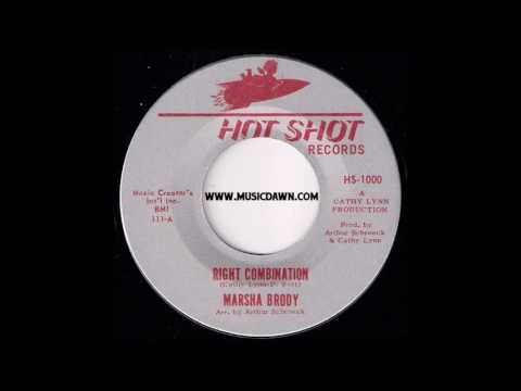 Marsha Brody - Right Combination [Hot Shot Records] 1966 Northern Soul 45