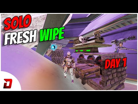 SOLO CLAIMING OP RAT HOLE DAY 1! l ARK: Survival Evolved