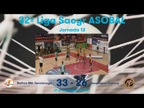 32ª Liga Sacyr ASOBAL J13: Bathco BM. Torrelavega - Incarlopsa Cuenca 33-26