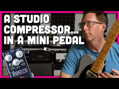 Wampler Mini Ego 76 Compressor Effects Pedal image 5