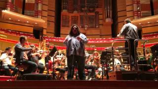 Jonathan Antoine | Ave Maria rehearsal