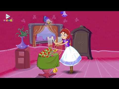 Little Nanny Etticoat | BEST NURSERY  RHYMES FOR KIDS | RHYMES WITH LYRIC | IN ENGLISH | ECHO KIDZ
