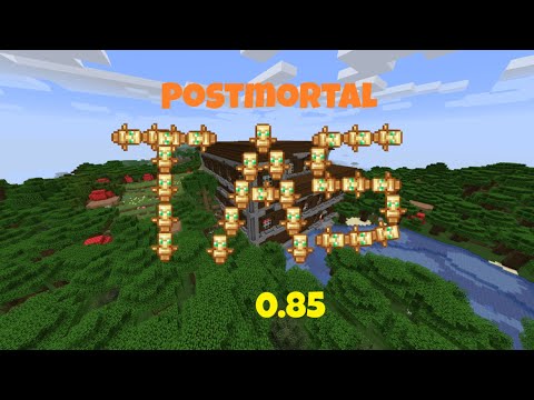 Minecraft Postmortal Advancement in .083s [TAS, read description]