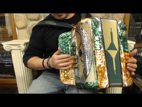 HANCTTLGYFG - Hohner Anacelto Rey del Norte TT Green Gold Fa Sol
