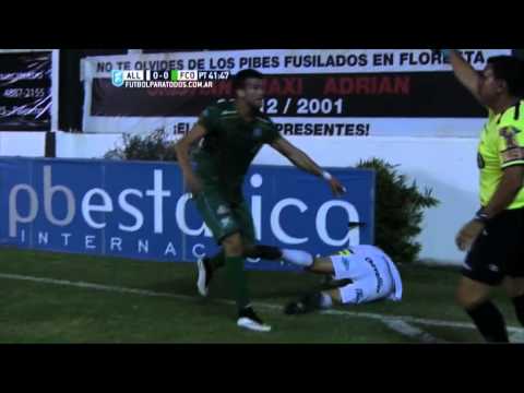 Más patadas que fútbol. All Boys 0 - Ferro 0. Fecha 12. Primera B Nacional 2015. FPT.