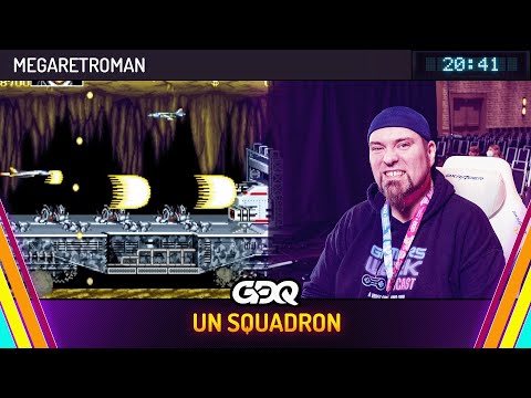 UN Squadron by MegaRetroMan in 20:41 - Summer Games Done Quick 2025
