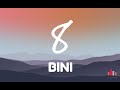 8 - BINI Lyrics