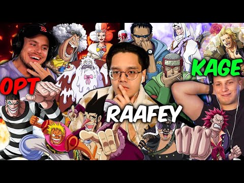 Wer stellt die QUATSCHIGSTE ONE PIECE Crew zusammen? (Raafey ft. One Piece Squad)