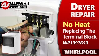 Dyer Terminal Wiring Block Replacement by Factory Authorized Technician