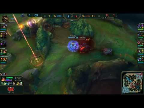 Cloud 9 vs Liquid Highlights, Game 3 NA LCS Week 5 Day 1 Summer 2016   C9 vs TL G3