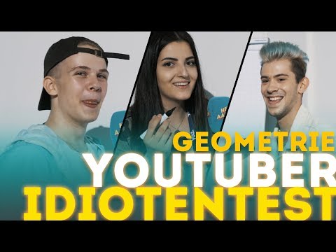 "YouTube-Stars" IDIOTENTEST Thema Geometrie