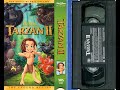 Opening To Tarzan II US VHS 2005