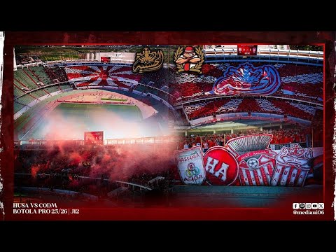 ULTRAS IMAZIGHEN AMBIANCE & TIFO | HUSA VS CODM |BOTOLA PRO 2025/2026 | JOURNÉE 12