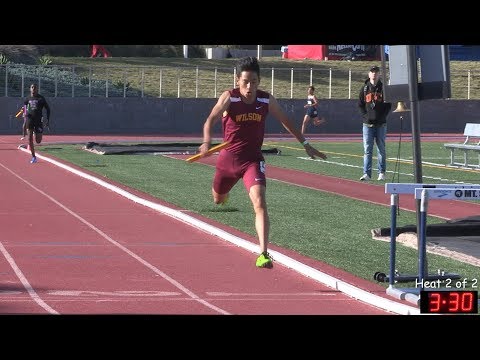 2018 TF - California Relays (Sat) - 4x400 Relay (FrSoph Boys, 2 Heats)