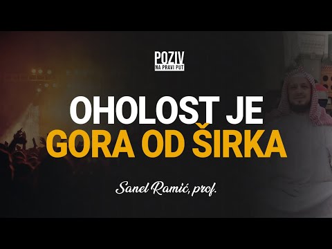 OHOLOST JE GORA OD ŠIRKA - Sanel Ramić, prof. ᴴᴰ┇Poziv na pravi put