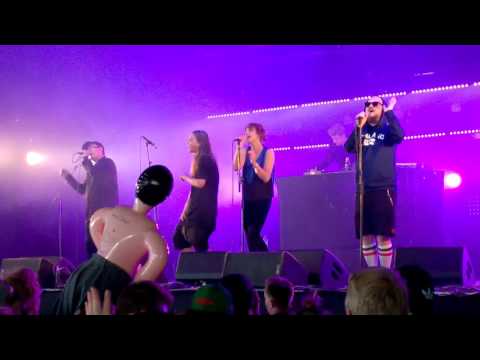 Ruger Hauer & Regina - Typerykset Jotka Polttavat Pilveä Avoautoissa - Ruisrock July 10, 2016