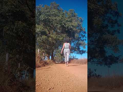 Caminhada sertaneja Comunidade Santa Rita município Vianópolis Goiás Brasil