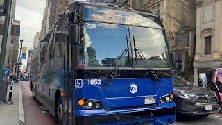 2025 Prevost X3-45 1652 SIM22 to Eltingville at 42nd Street/5th Avenue