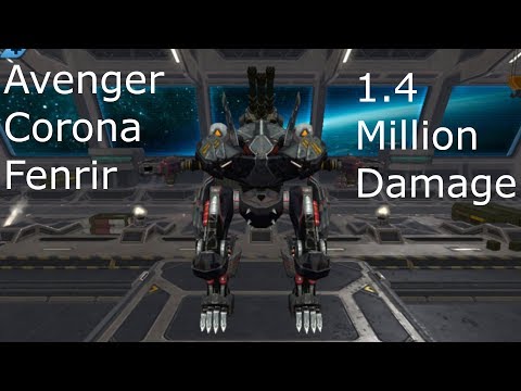 War Robots Avenger Corona Fenrir. War Robots Test Server.