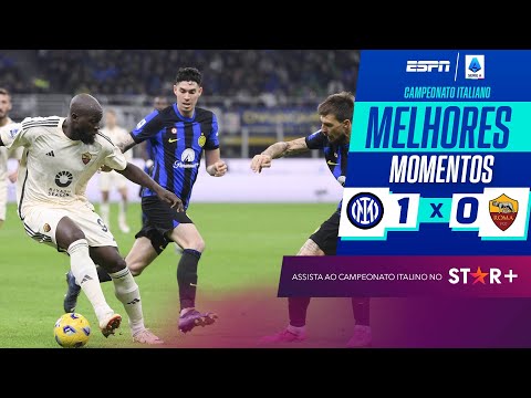 Gols e lances de Internazionale x Roma