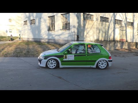 4 Rajd Ziemi Głubczyckiej 2022 - Kacper Gac / Krystian Rodzeń - Peugeot 106