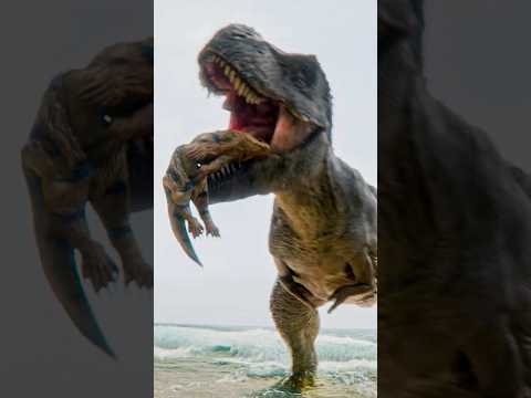 MEGALODON vs T-REX 😱