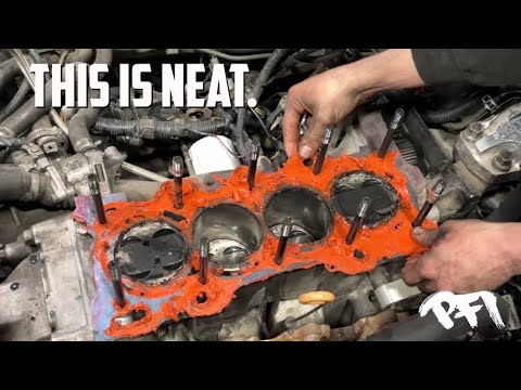 Silicone Cylinder Head Gasket!!Honestly I’m Impressed with the creativity.