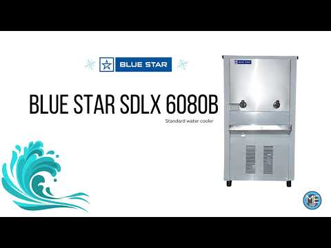 Blue star Silver Stainless Steel Water Cooler, Heating Capacity: NIL, Dimensions: 812x612x1210 mm