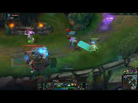 Pyke and Kai'sa vs Xayah and Janna Bot lane League of Legends