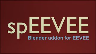 spEEVEE video thumbnail