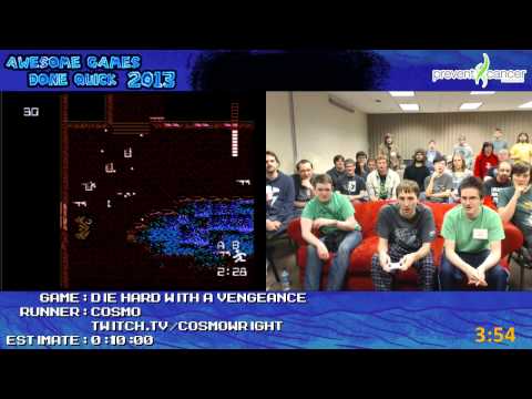 Die Hard NES With A Vengeance by Cosmo live for Awesome Games Done Quick 2013