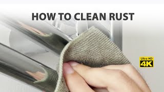 How To Clean Rust From Chrome Towel Rail Radiators