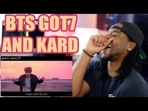 GOT7 x BTS x K.A.R.D - Never Ever / Not Today / Don't Recall MASHUP | REACTION!!!