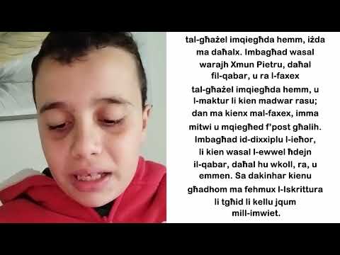 EVANĠELJU – Il-Ħadd 31 ta’ Marzu