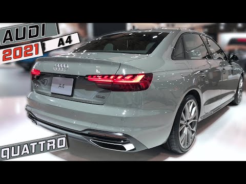 2021 Audi A4 Interior exterior visual review NY Autoshow