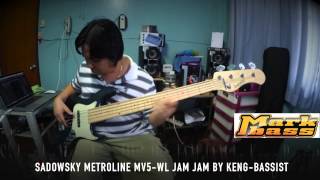 Sadowsky MetroLine MV5-WL JAM JAM by Keng-Bassist